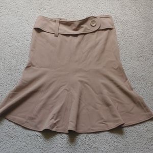 Stretch flare skirt